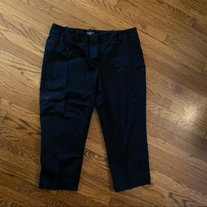 Talbots black cropped pants